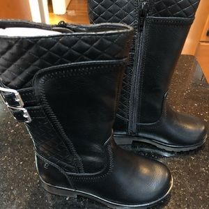 Beautiful black boots.